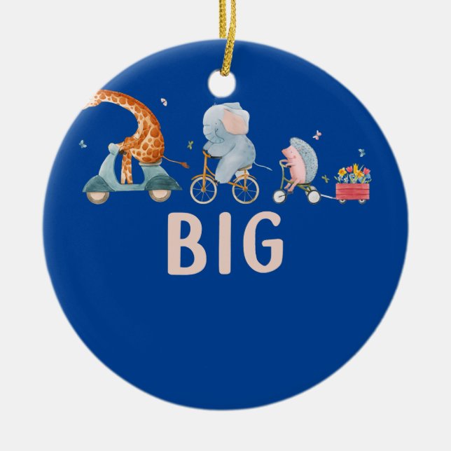 Big Little Studentinnenverbindung Week Reveal Uni  Keramik Ornament (Vorne)
