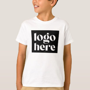 Big Logo Custom Team Logo T-Shirt pour enfants