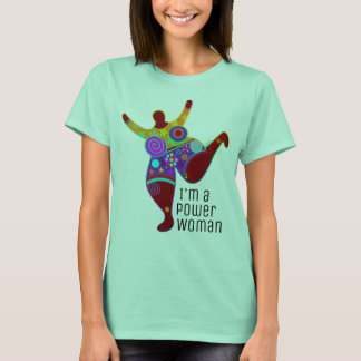 BIG MAMA / ICH BIN POWER FRAU T-Shirt