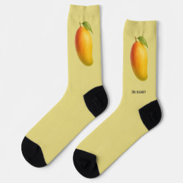 Big Mango, Sweet Fruit and Name Socken