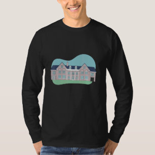 Big Mansion Palace Gebäude T-Shirt