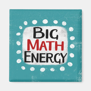 Big Math Energy Kühlschrank Magnet