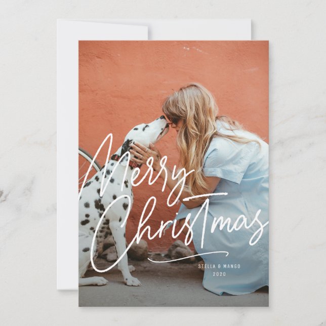 Big Merry Feiertagskarte (Vorderseite)