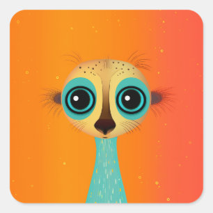 Big Mit Augen Buddy Stickers