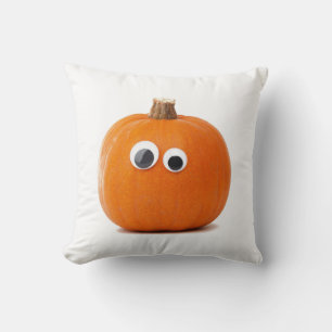 Big Mit Augen Pumpkin Pillow 16x16 Kissen