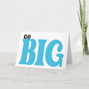 Big Motivierend Angebot Karte
