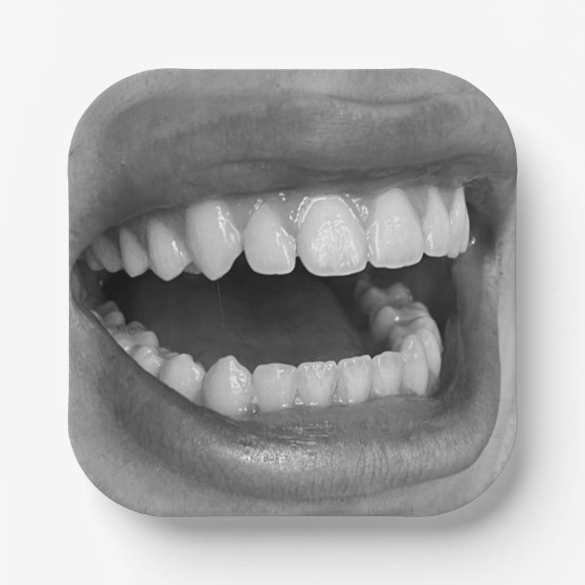 Big Mouth Paper Plates Pappteller (Vorderseite)