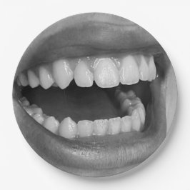 Big Mouth Paper Plates  Pappteller