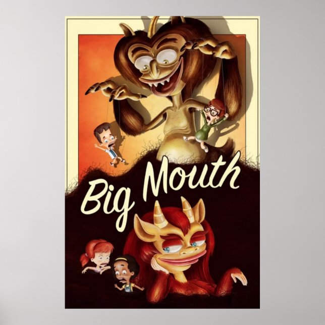 Big Mouth Poster (Vorne)