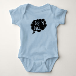 Big 'N Tall Baby Bodysuit by dalDesignNZ Strampler