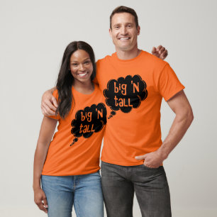 Big 'n Tall T - Shirt von dalDesign (L-4xl)