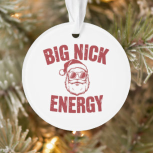 Big Nick Énergie Drôle de Père Noël Blague de Noël