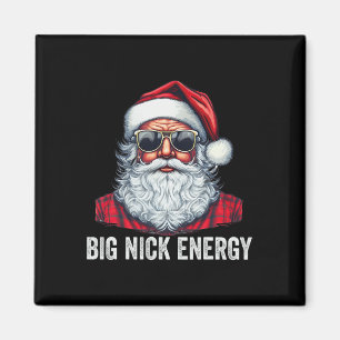 Big Nick Energy Christmas Magnet