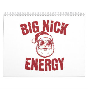 Big Nick Energy Lustiger Santa Unverschämter Weihn Kalender