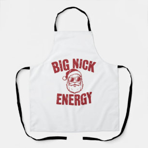 Big Nick Energy Lustiger Weihnachtsmann Unanständi Schürze