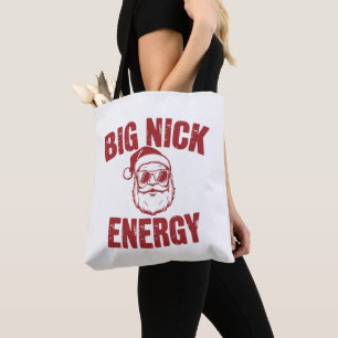 Big Nick Energy Lustiger Weihnachtsmann Unanständi Tasche