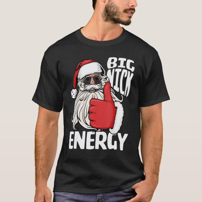 Big Nick Energy Noël Noël Vilain Sweat Men W (Devant)