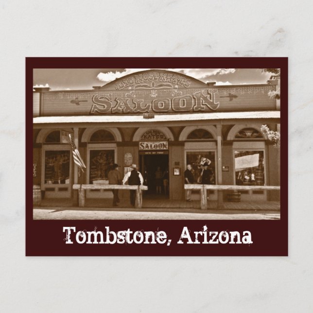 Big Nose Kate's Saloon Tombstone Arizona Carte pos (Devant)