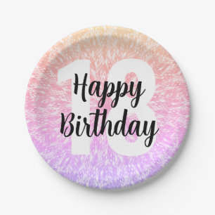 Big Number Mandala Birthday Paper Teller