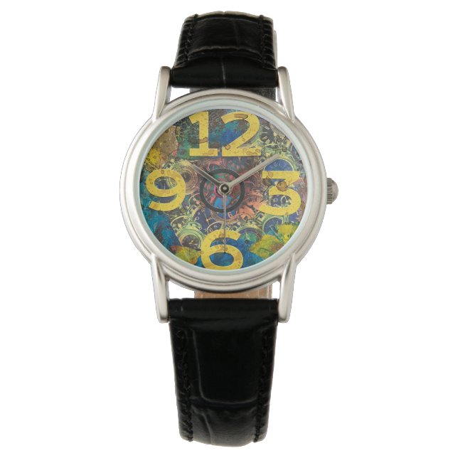 Big Numbers Wristwatch Armbanduhr (Vorderseite)