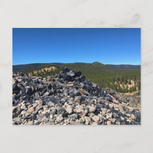 Big Obsidian Flow, Oregon Postkarte