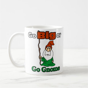 Big oder Go Gnome, Niedlich, lustig, risikoreich Kaffeetasse