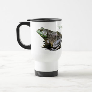 Big Old Bullfrog Natur Personalisiert Reisebecher