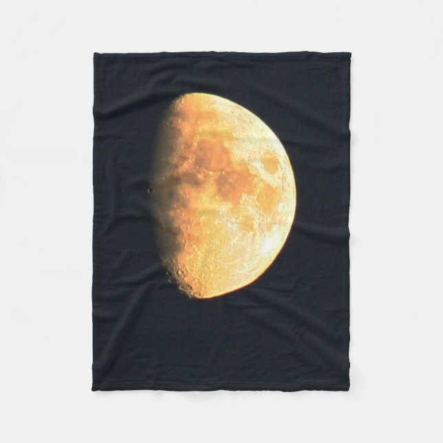 Big Old Moon fbcna Fleecedecke (Vorderseite)