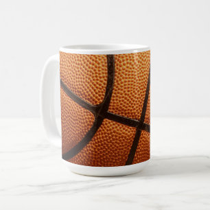 Big Orange Basketball, Café Mug