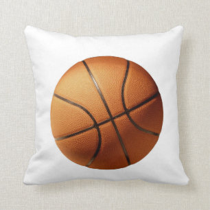 Big Orange Basketball Lounge Kissen