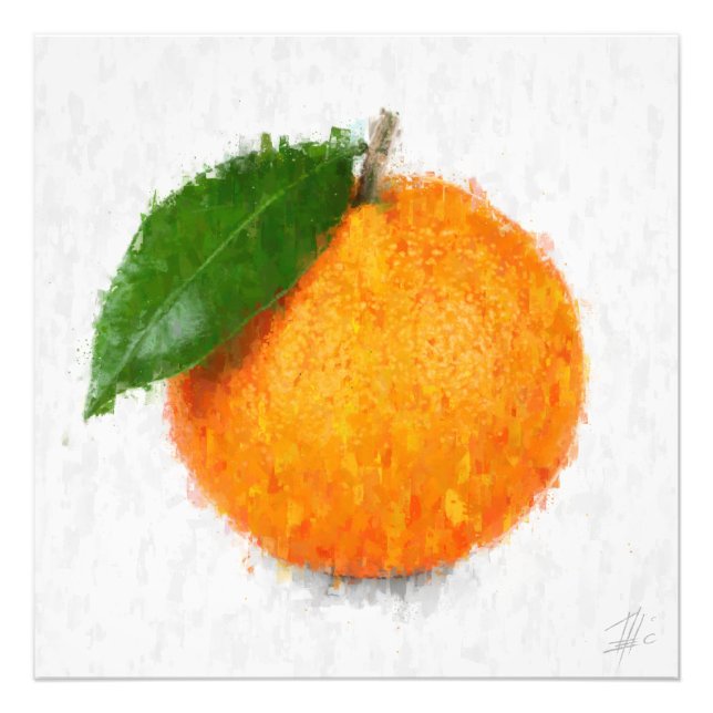 Big Orange Fotodruck (Vorne)