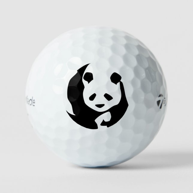 Big Panda TaylorMade 3 Pack-Golfbälle Golfball (Vorderseite)