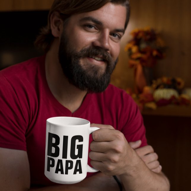 BIG PAPA VATER KAFFEE MUGS KAFFEETASSE (Von Creator hochgeladen)