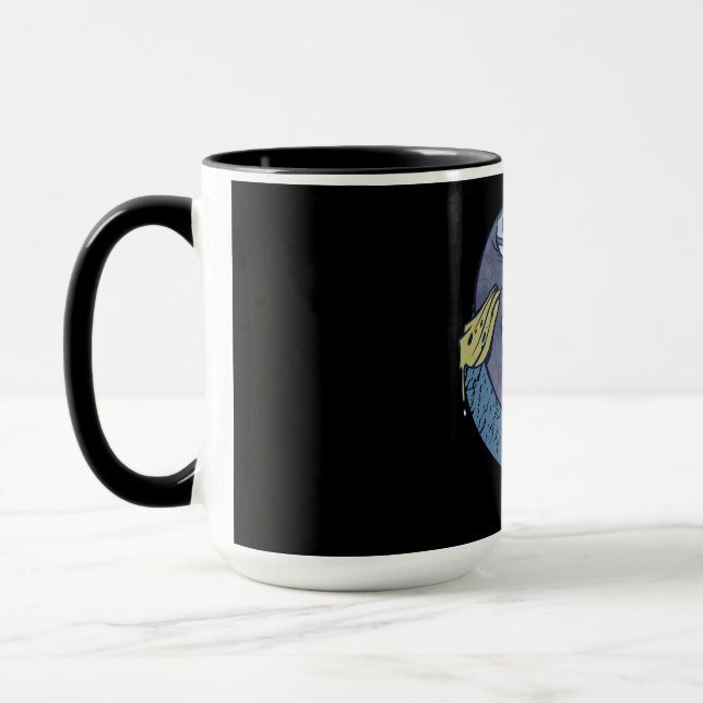 Big Pike Fish Tasse (Links)