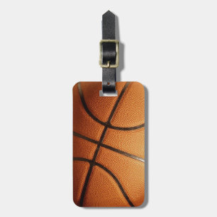 Big Pimply Orange Basketball, Gepäckmarke Gepäckanhänger