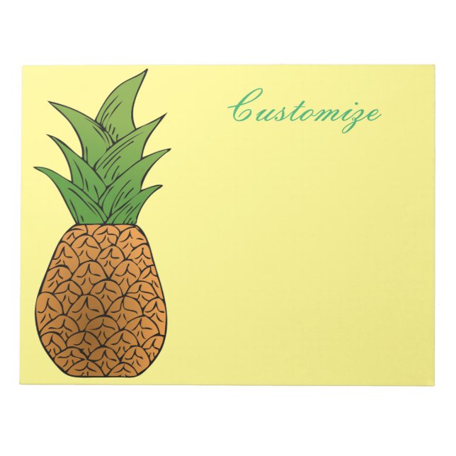 Big Pineapfel Thunder_Cove Thunder_Cove Notizblock (Vorderseite)