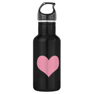 Big Pink Liebe Herz Edelstahlflasche