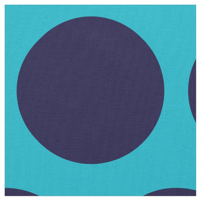 Big Polka-Dot-Muster Stoff (Nahaufnahme)