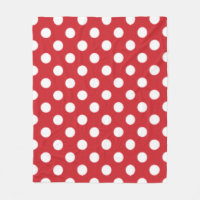 Big Polka Dot Pattern Feuer Motor Red