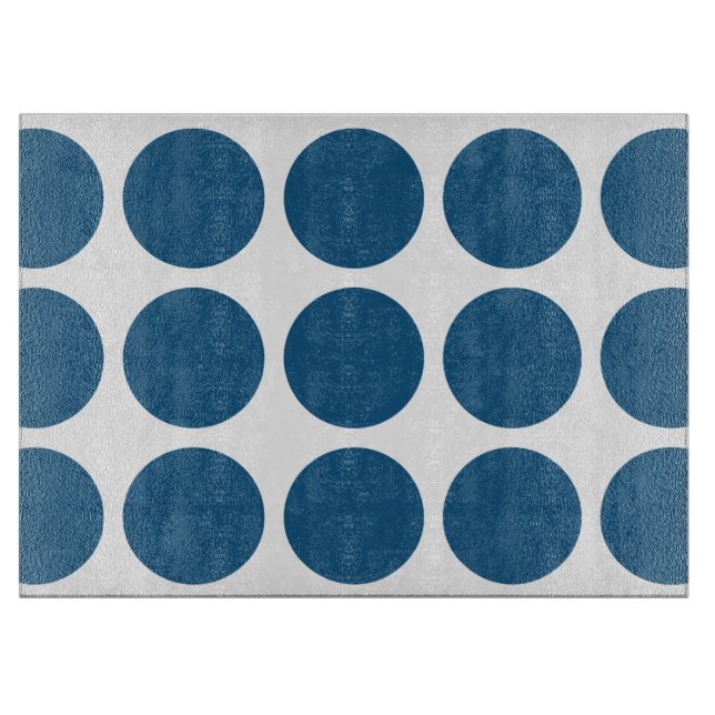 Big Polka Dots Cutting Board Schneidebrett (Vorderseite)