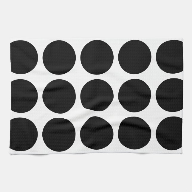 Big Polka Dots Handtuch (Horizontal)