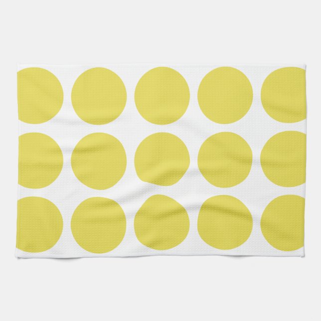 Big Polka Dots Handtuch (Horizontal)