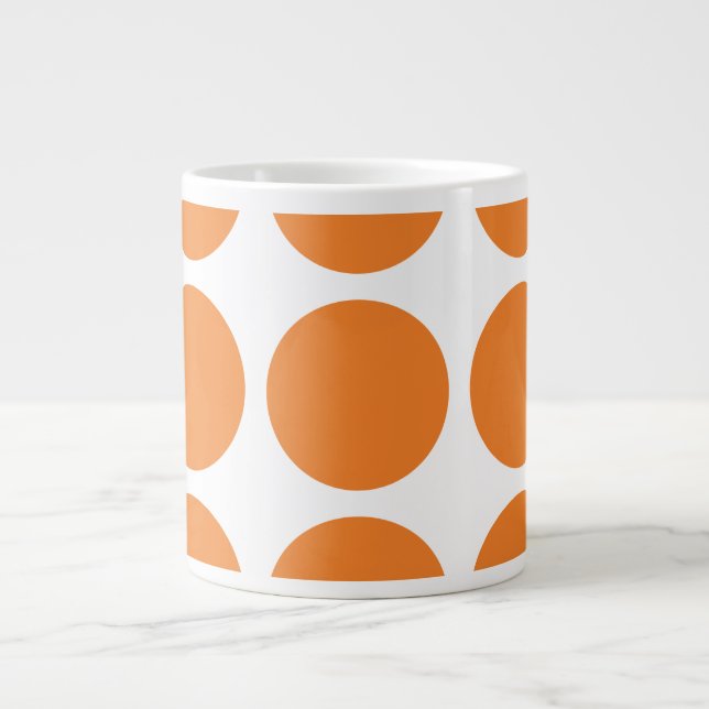 Big Polka Dots Jumbo Tasse (Vorderseite)