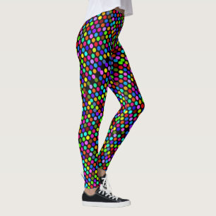 Big Polka Dots mehrfarbig Leggings