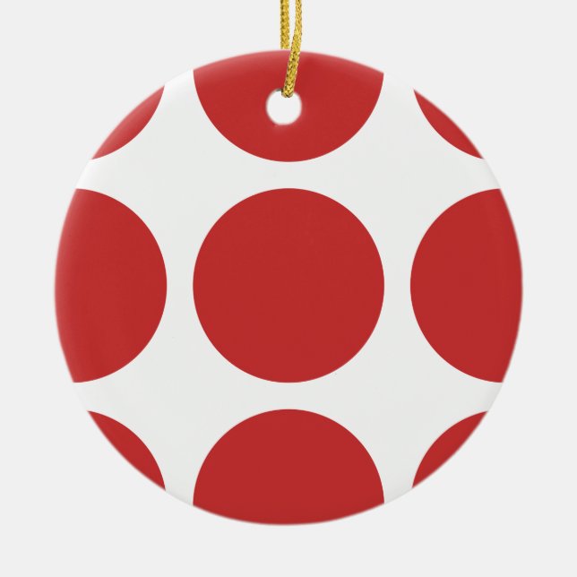 Big Polka Dots Ornament (Vorne)