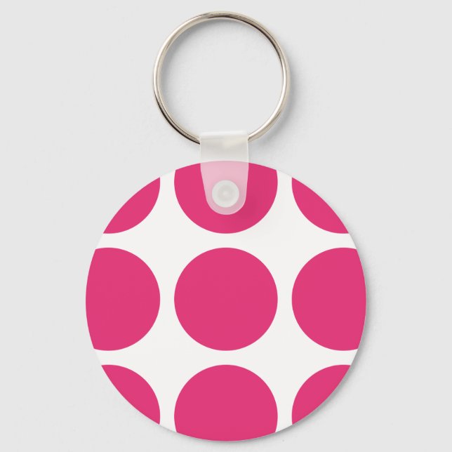 Big Polka Dots Schlüsselanhänger (Vorderseite)