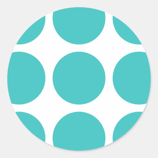 Big Polka Dots Stickers (Vorderseite)