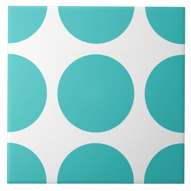 Big Polka Dots Tile Fliese (Vorderseite)