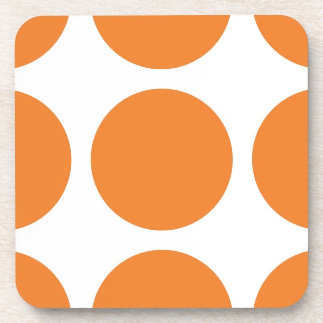 Big Polka Dots Untersetzer (Vorderseite)