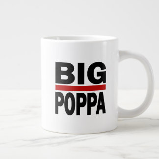 Big Poppa Hip Hop Vater Fathers Day Geschenk Jumbo-Tasse